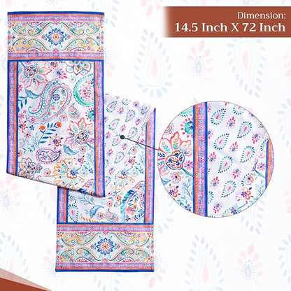 Maison d' Hermine Table Runner 100% Cotton 14.50" x 72" | Table Runners 72 - Image 4