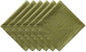 DII Variegated Tabletop Collection, Napkin Set, Olive Green, 6 Piece by DII