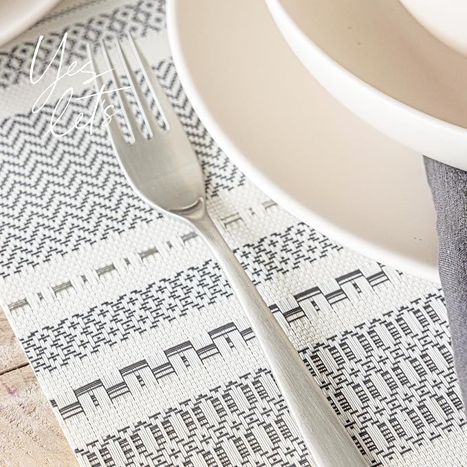 Over&Back 18x90 Reversible Striped Table Runner - Image 7