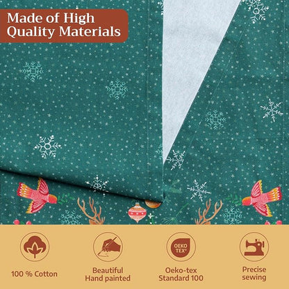 Maison d' Hermine Table Runner 100% Cotton 14.50" x 108" | Table Runners 108 - Image 3