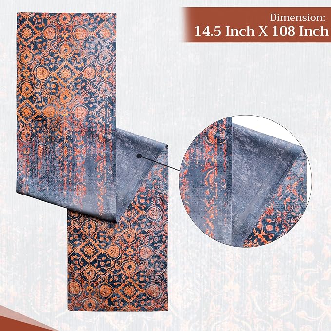 Maison d' Hermine Table Runner 100% Cotton 14.50" x 108" | Table Runners 108 - Image 4