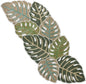 Handmade Beaded Table Runner, 13x36 | Glass beads and polyester backing by CLEENTABLE
