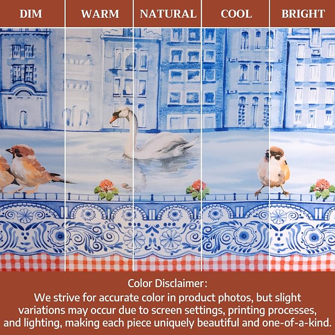 Maison d' Hermine Table Runner 100% Cotton 14.50" x 72" | Table Runners 72 - Image 6