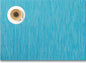 Placemats Set of 6 - Easy Clean Woven Vinyl Placemats for Dining Table, Indoor/Outdoor Place Mats, Washable PVC Table Mats（Teal Blue）
