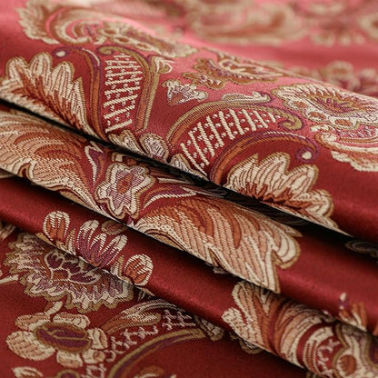 Luxury Vintage Table Runner Embroidery Jacquard Fabric - Image 3