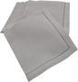 SARO LIFESTYLE Hemstitched Border Dinner Napkin by SaroLifestyle