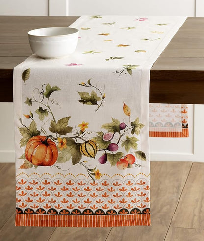 Maison d' Hermine Table Runner 100% Cotton 14.50" x 108" | Table Runners 108 - Image 9
