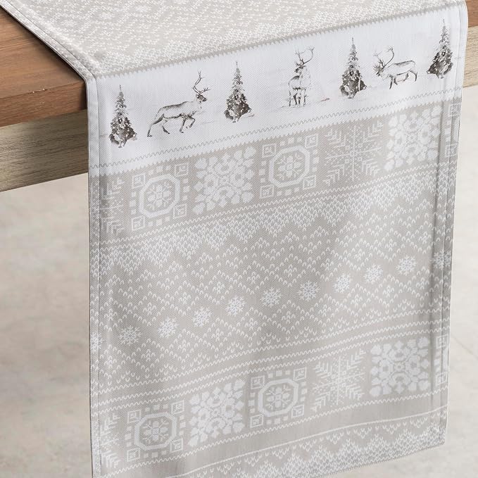 Maison d' Hermine Table Runner 100% Cotton 14.50" x 72" | Table Runners 72 - Image 9