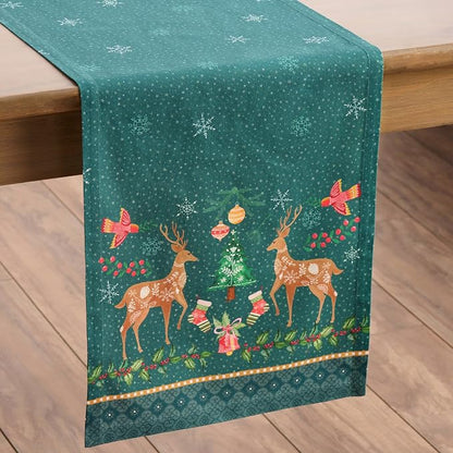 Maison d' Hermine Table Runner 100% Cotton 14.50" x 108" | Table Runners 108 - Image 9