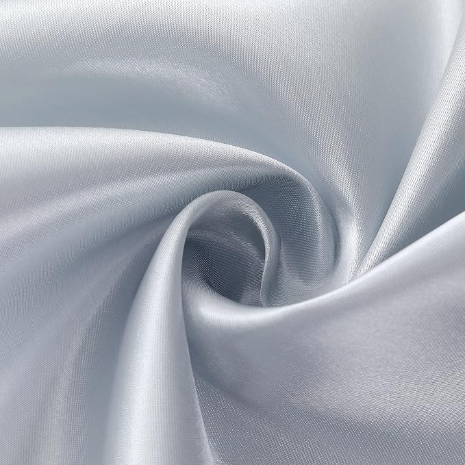 Horbaunal 24 Pack Silver Satin Table Runner 12 x 108 Inch | Smooth Table Runners - Image 6