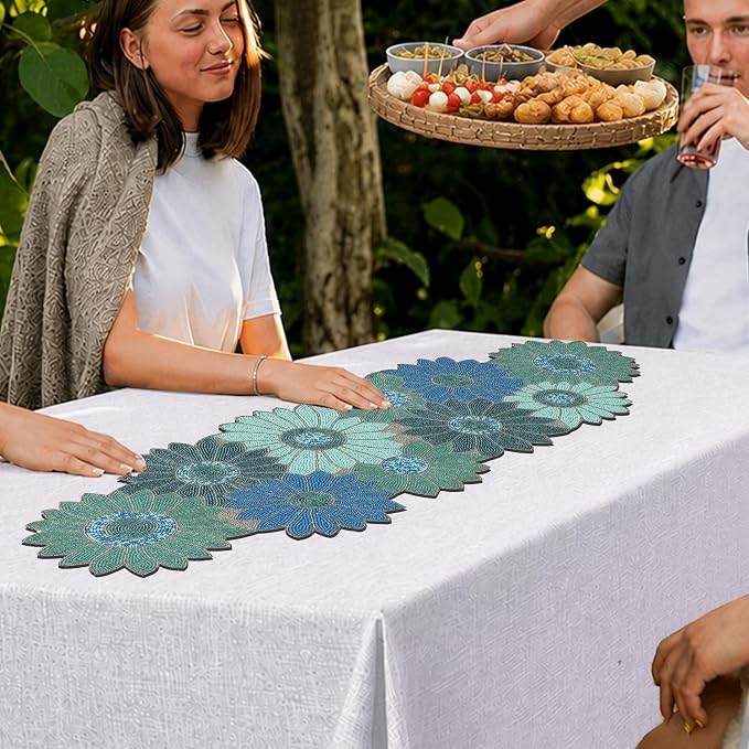 Beaded Table Runner 13x36 Inch - Image 8