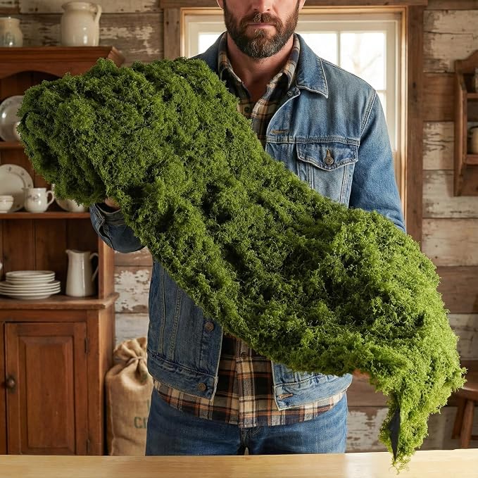 Fake Moss Mat Artificial Moss Roll - Image 3