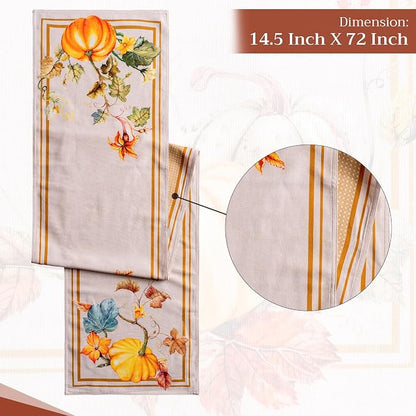 Maison d' Hermine Table Runner 100% Cotton 14.50" x 72" | Table Runners 72 - Image 4