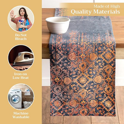 Maison d' Hermine Table Runner 100% Cotton 14.50" x 108" | Table Runners 108 - Image 3