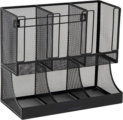 Mind Reader Multipurpose Countertop Organizer, Office Breakrooms, Cup and - Image 5