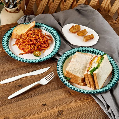Paper Plates Disposable, Cut Proof Paper Plates - Image 6