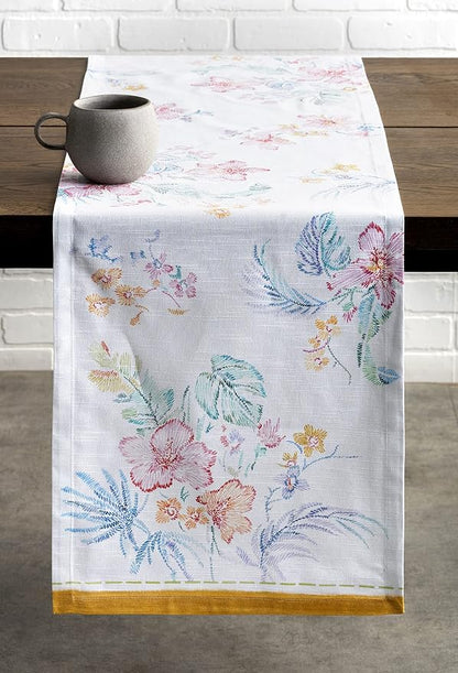 Maison d' Hermine Table Runner 100% Cotton 14.50" x 108" | Table Runners 108 - Image 8