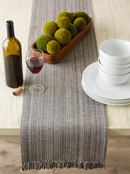 DII Variegated Tabletop Collection, Table Runner3x108 - Image 4
