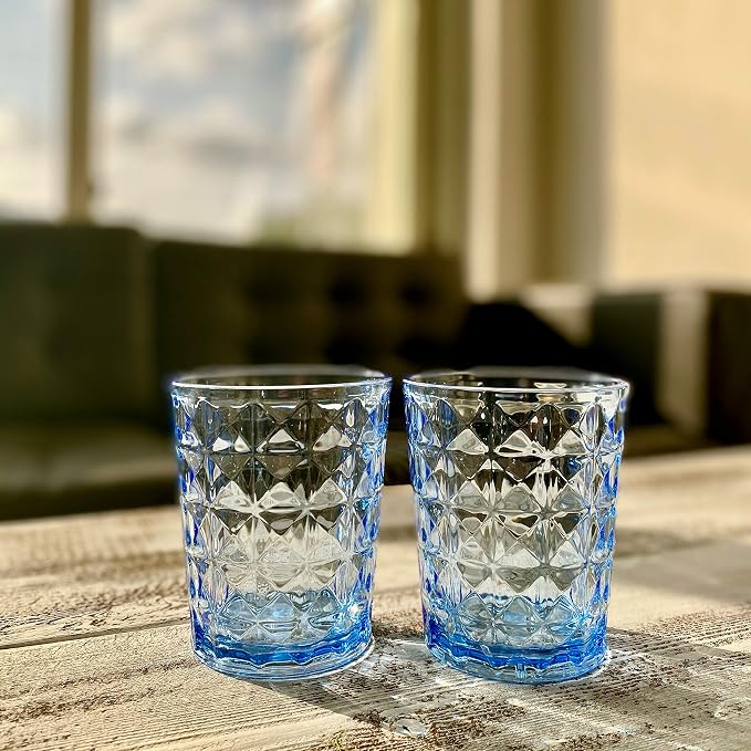 KLIFA- CUPID- 16 & 21 ounce, Acrylic Drinking Glasses, Tumbler Highball Glass - Image 8
