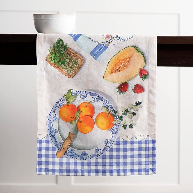 Maison d' Hermine Table Runner 100% Cotton 14.50" x 108" | Table Runners 108 - Image 9