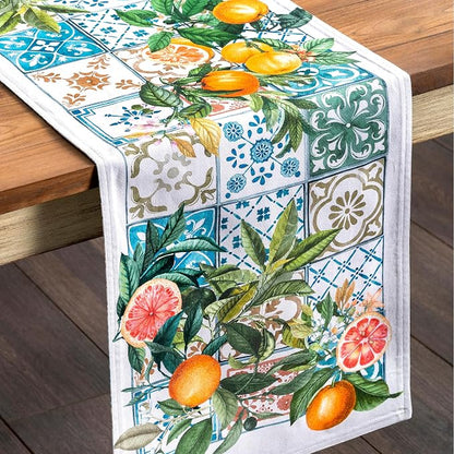Maison d' Hermine Table Runner 100% Cotton 14.50" x 72" | Table Runners 72 - Image 9