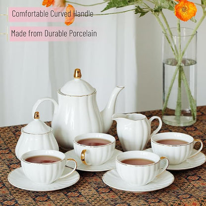 BTaT- Classic tea set, Tea Cups, Tea Pot - Image 5
