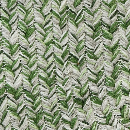 Park Designs Spice Bin Table Runner 60" x 14", Mint Braided | Cotton | Braided - Image 3