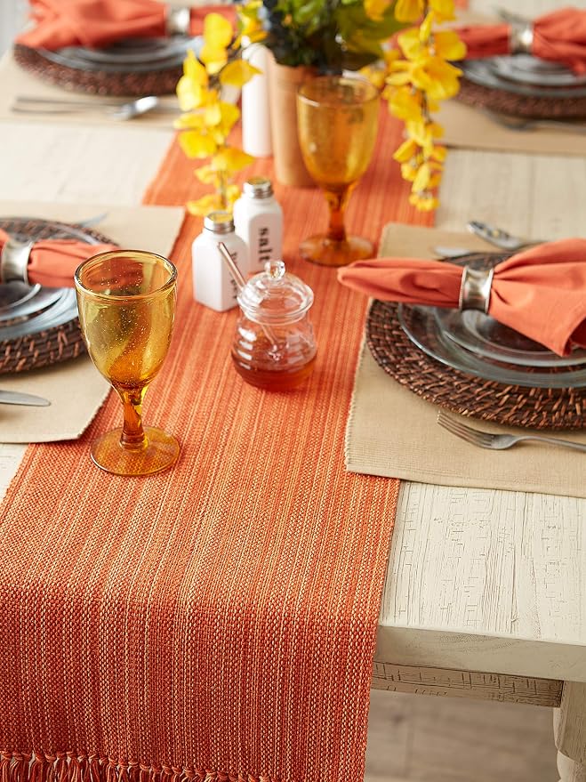 DII Variegated Tabletop Collection, Table Runner3x72 - Image 4