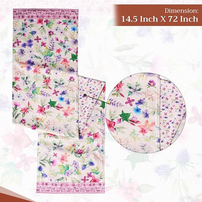 Maison d' Hermine Table Runner 100% Cotton 14.50" x 72" | Table Runners 72 - Image 4