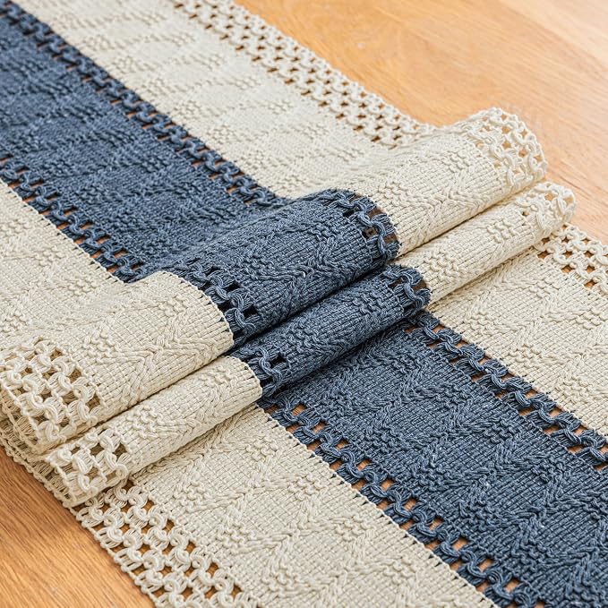 Cotton Farmhouse Table Runner - Image 7