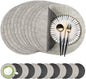 Fyvva Placemats Set of 12, Stain & Scratch Resistant, by Fyvva