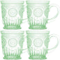 Green Glass Coffee Cups by Yungala
