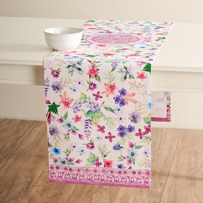 Maison d' Hermine Table Runner 100% Cotton 14.50" x 108" | Table Runners 108 - Image 9