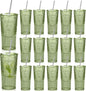 16 Set 20oz Vintage Plastic Tumbler by Unknown