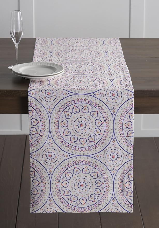 Maison d' Hermine Table Runner 100% Cotton 14.50" x 72" | Table Runners 72 - Image 9
