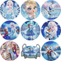 8 Pcs Diamond Painting Coasters Kit, Cartoon Diamond Art Coasters by Fuinkqe