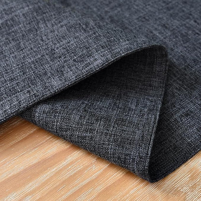 NEWISHER Reversible Double Layer Table Runner Faux Linen Fabric 13x48inch | - Image 4