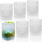 Hobnail Drinking Glasses Set of 6, 10 oz, Cocktail Glasses Vintage Glasses by Artcochan