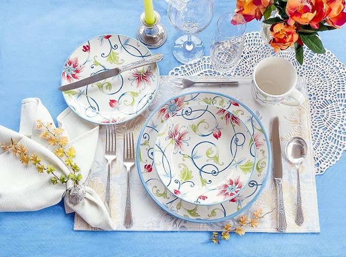 12-Piece Porcelain Dinnerware Set - Image 3