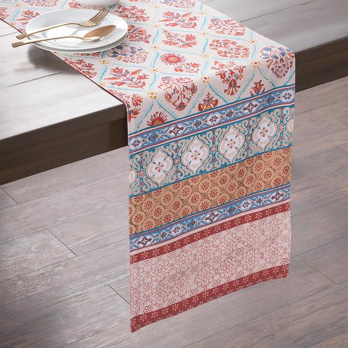 Maison d' Hermine Table Runner 100% Cotton 14.50" x 72" | Table Runners 72 - Image 9