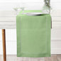 D'Moksha Homes Linen Sage Green Table Runner 108 Inches Long - 100% Pure Linen 14 x 108 Inch Table Runner for Spring, St Patricks Day, Easter - Classic Hemstitch