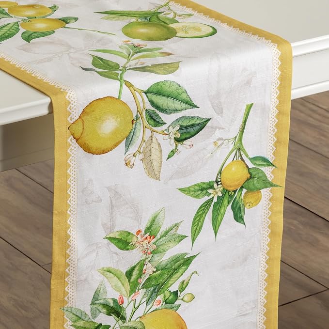 Maison d' Hermine Table Runner 100% Cotton 14.50" x 108" | Table Runners 108 - Image 9