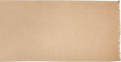 DII Everyday Collection, Fringed Solid Tabletop, Table Runner, Stone Brown - Image 2