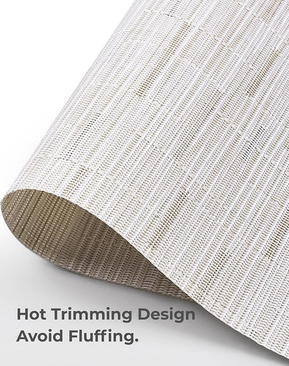 Leetaltree Pale Beige Placemats Set of 8 - Image 7