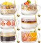 Vintage Glass Coffee Mugs Set of 6, 14 oz Tea Cups by wookgreat