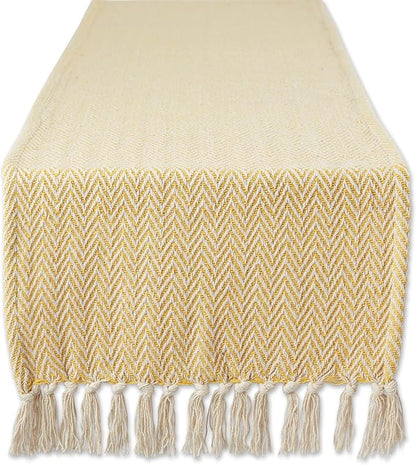 DII Woven Basic Tabletop Collection, Chevron Table Runner by DII