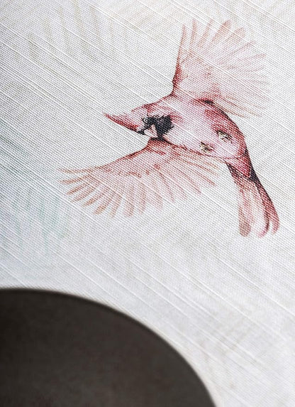 Maison d' Hermine Table Cloth Rectangle Table 100% Cotton 54 x 72 Inches Tablecloth Reusable Decorative for Dining Room Farmhouse Home Valentines Day Decorations Spring Summer - Flying Birds