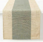 Table Runner, 13.8" × 72", 100% Natural Ramie, Handwoven | 100% Natural Ramie by GleeNflux