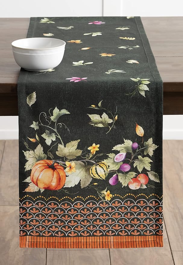 Maison d' Hermine Table Runner 100% Cotton 14.50" x 72" | Table Runners 72 - Image 9