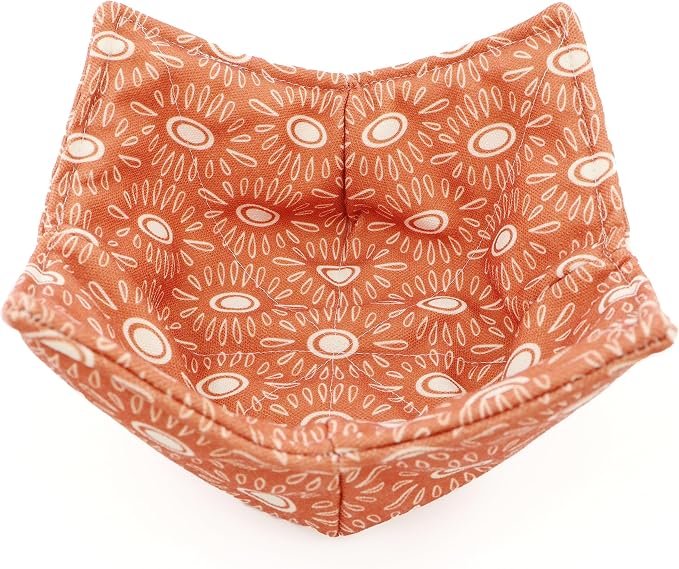 Cotton Microwavable Bowl Cozy, Microwave-Safe Hot Bowl Holders, Soup Bowl Cozy - Image 4
